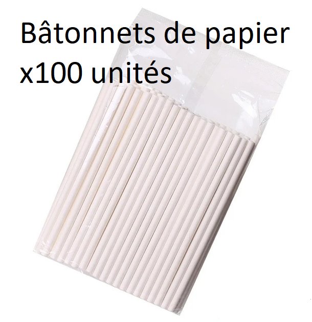 batonnets sucettes