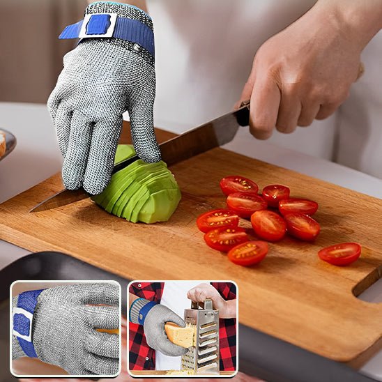 Gant Anti - Coupure en Acier Inoxydable : Protection Ultime pour Vos Mains - Brico Écono Cuisine