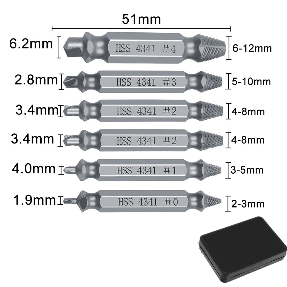 ScrewExtractor™ - Extracteur de vis en titane - BricoModerne